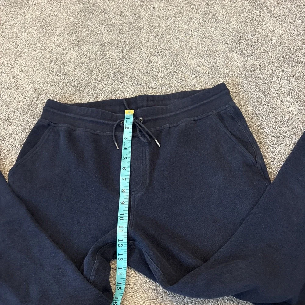 Brooks Brothers Jogger Drawstring Tapered Sweatpants Men's Sz L Blue Mesh Thick